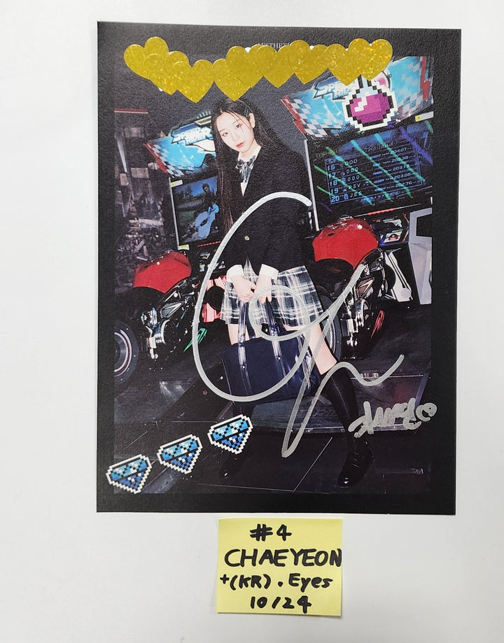 +(KR)ystal Eyes "AESTHETIC" - A Cut Page From Fansign Event Album [23.10.25] - HALLYUSUPERSTORE