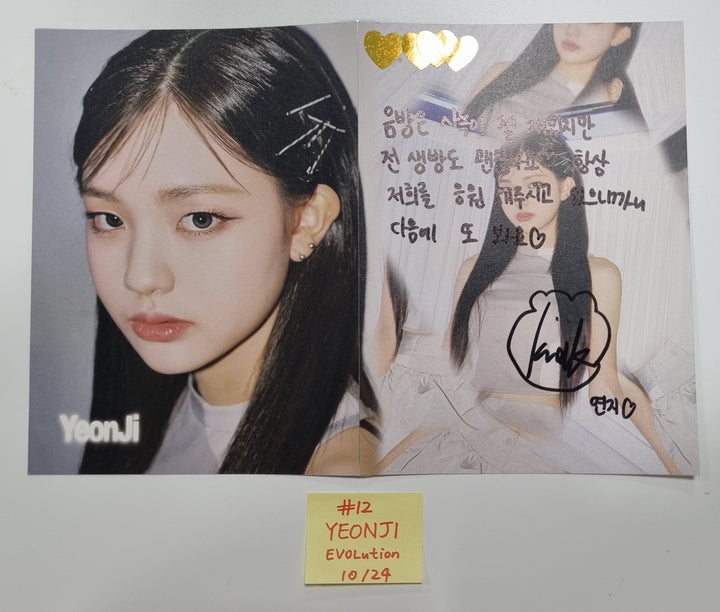 TripleS "EVOLution : Mujuk" - A Cut Page From Fansign Event Album [23.10.25] - HALLYUSUPERSTORE