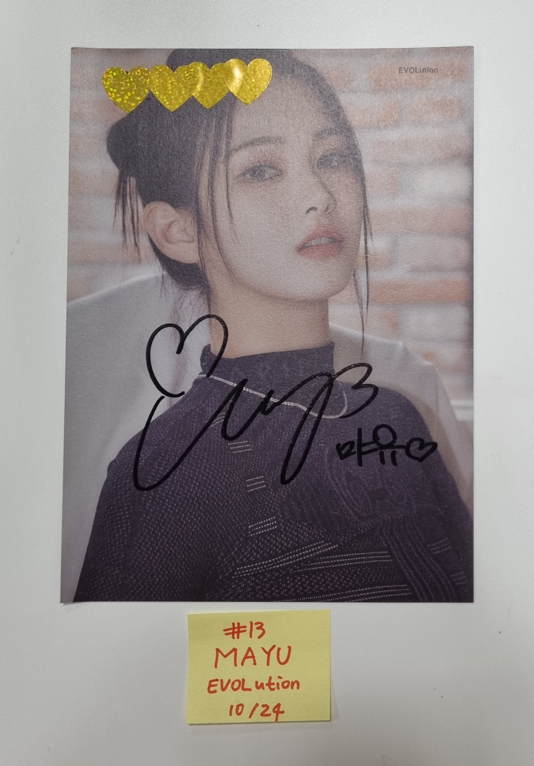 TripleS "EVOLution : Mujuk" - A Cut Page From Fansign Event Album [23.10.25] - HALLYUSUPERSTORE