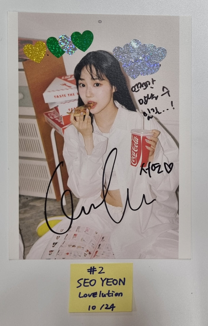 TripleS "LOVElution : MUHAN" - A Cut Page From Fansign Event Album [23.10.25] - HALLYUSUPERSTORE