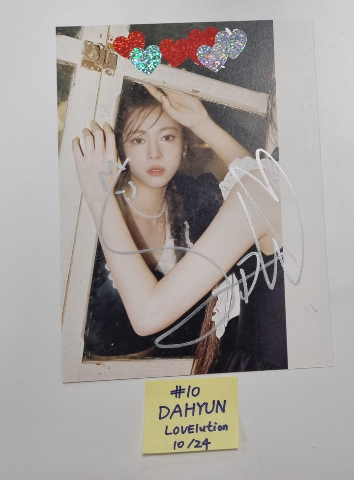 TripleS "LOVElution : MUHAN" - A Cut Page From Fansign Event Album [23.10.25] - HALLYUSUPERSTORE