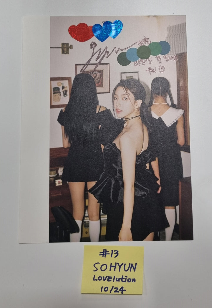 TripleS "LOVElution : MUHAN" - A Cut Page From Fansign Event Album [23.10.25] - HALLYUSUPERSTORE