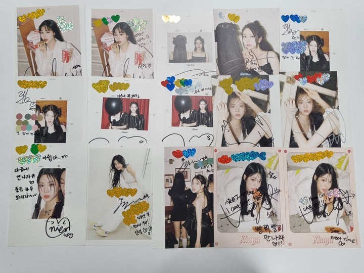 TripleS "LOVElution : MUHAN" - A Cut Page From Fansign Event Album [23.10.25] - HALLYUSUPERSTORE