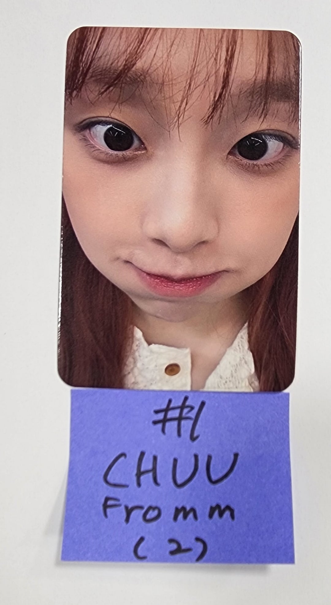CHUU "Howl" - Fromm Store Fansign Event Photocard [23.10.26] - HALLYUSUPERSTORE