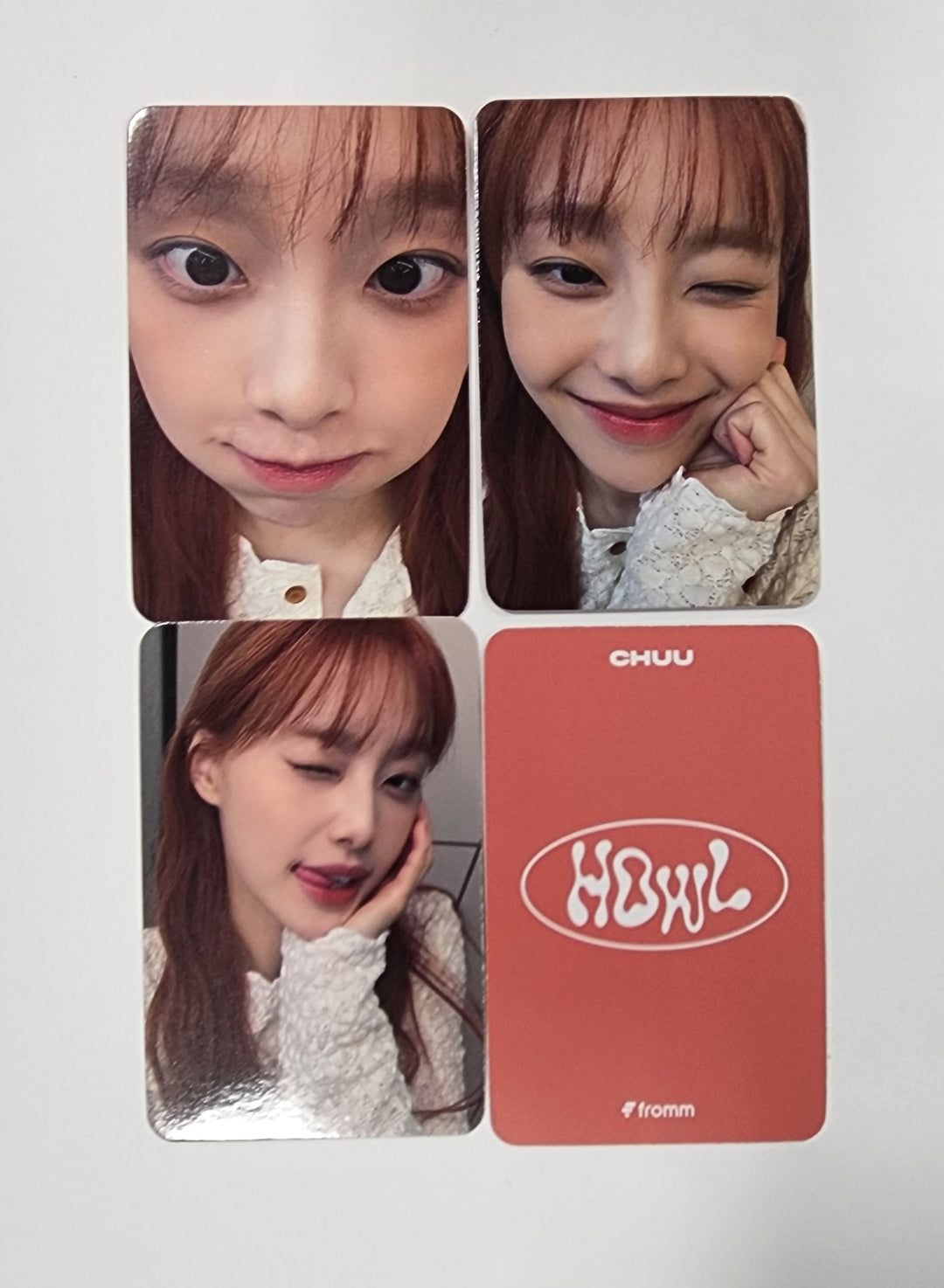 CHUU "Howl" - Fromm Store Fansign Event Photocard [23.10.26] - HALLYUSUPERSTORE