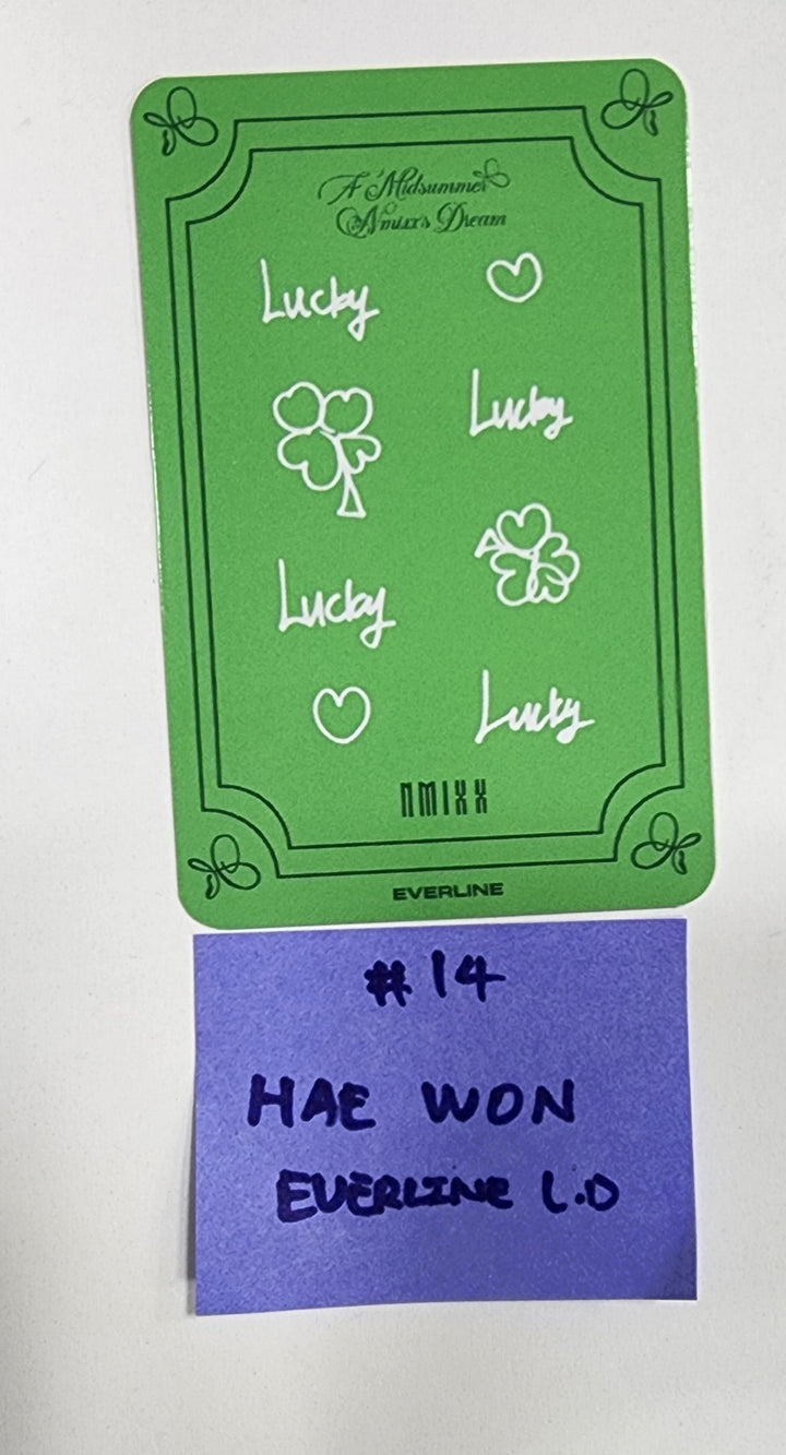 NMIXX "A Midsummer NMIXX’s Dream" - Everline Lucky Draw Event Photocard Round 3 [23.10.26] - HALLYUSUPERSTORE
