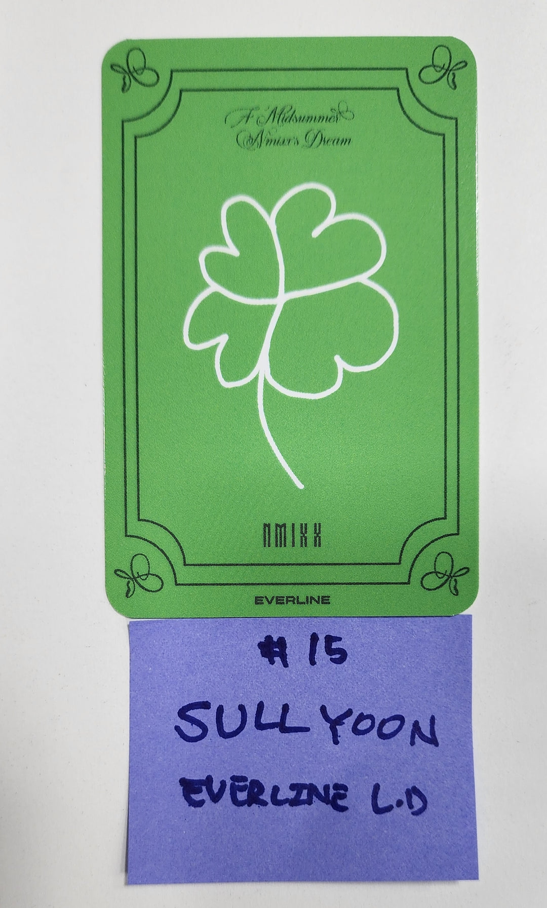 NMIXX "A Midsummer NMIXX’s Dream" - Everline Lucky Draw Event Photocard Round 3 [23.10.26] - HALLYUSUPERSTORE