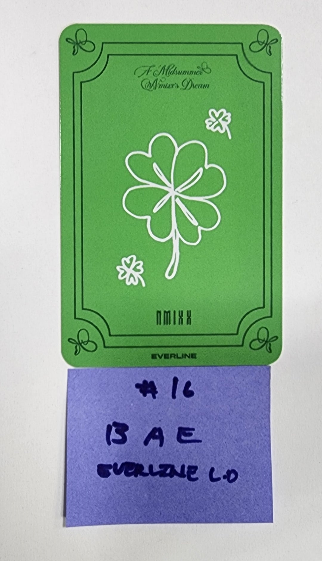 NMIXX "A Midsummer NMIXX’s Dream" - Everline Lucky Draw Event Photocard Round 3 [23.10.26] - HALLYUSUPERSTORE