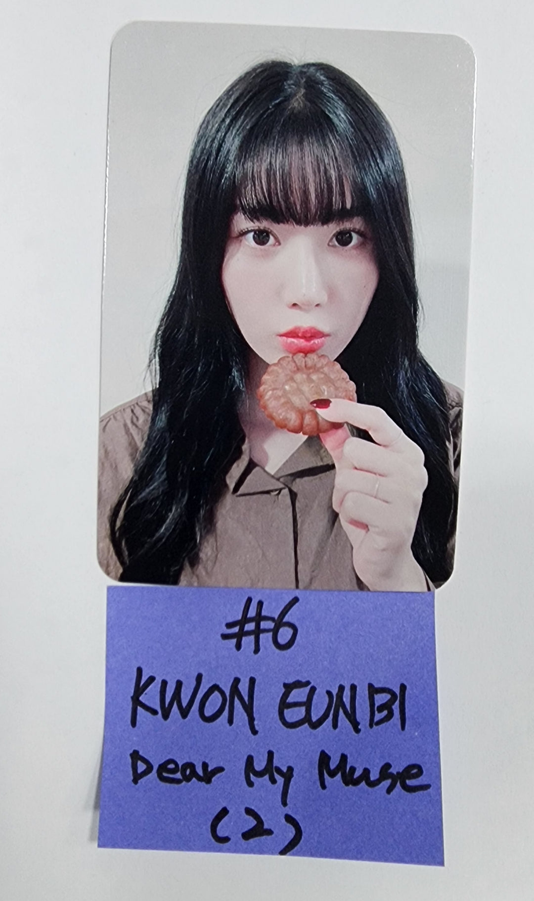 Kwon Eunbi 1st single "The Flash" - Dear My Muse Fansign Event Photocard Round 2  [23.10.26] - HALLYUSUPERSTORE