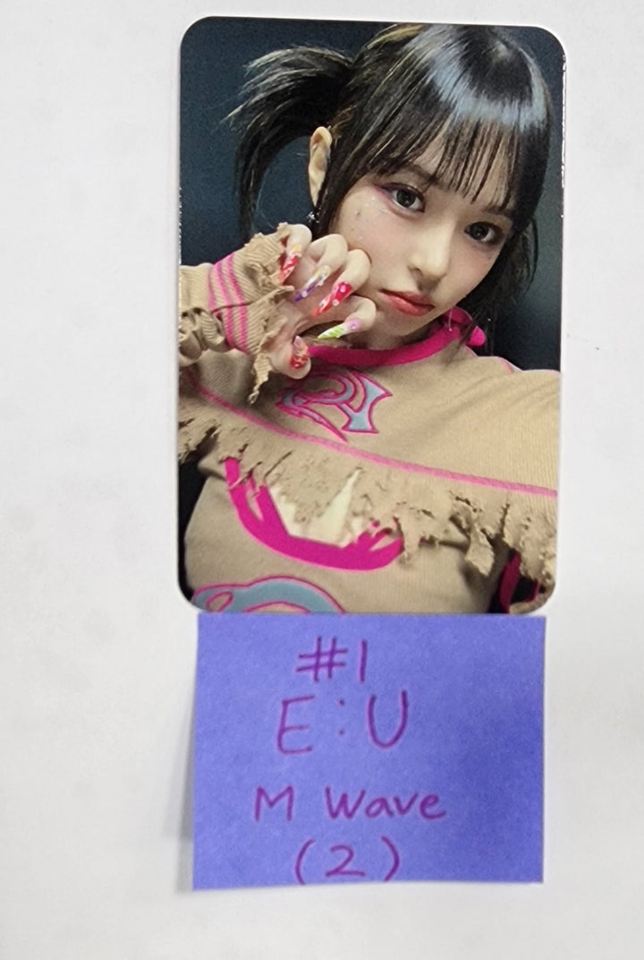 Everglow "ALL MY GIRLS" - M Wave Sign Album Event Photocard [23.10.26] - HALLYUSUPERSTORE