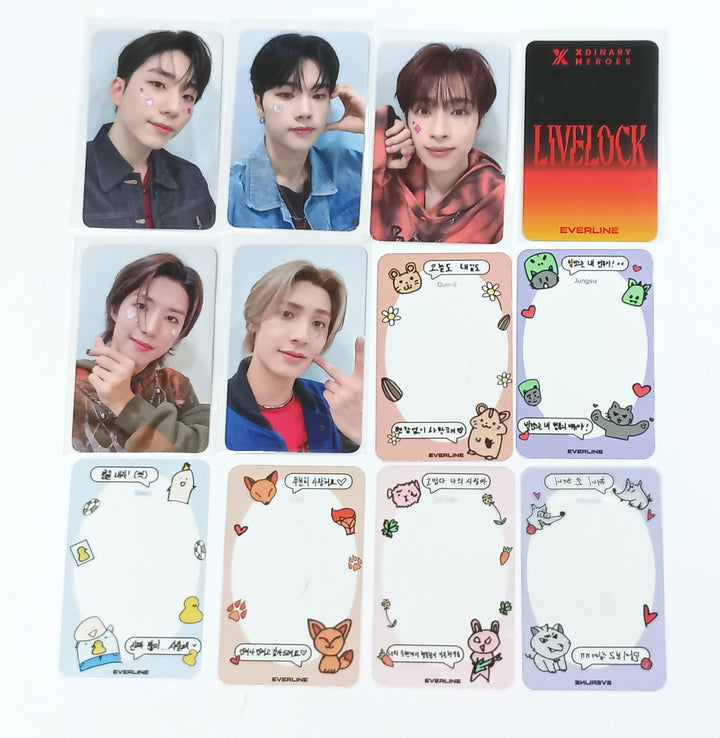 Xdinary Heroes "Livelock" - Everline Lucky Draw Event Photocard [23.10.27] - HALLYUSUPERSTORE