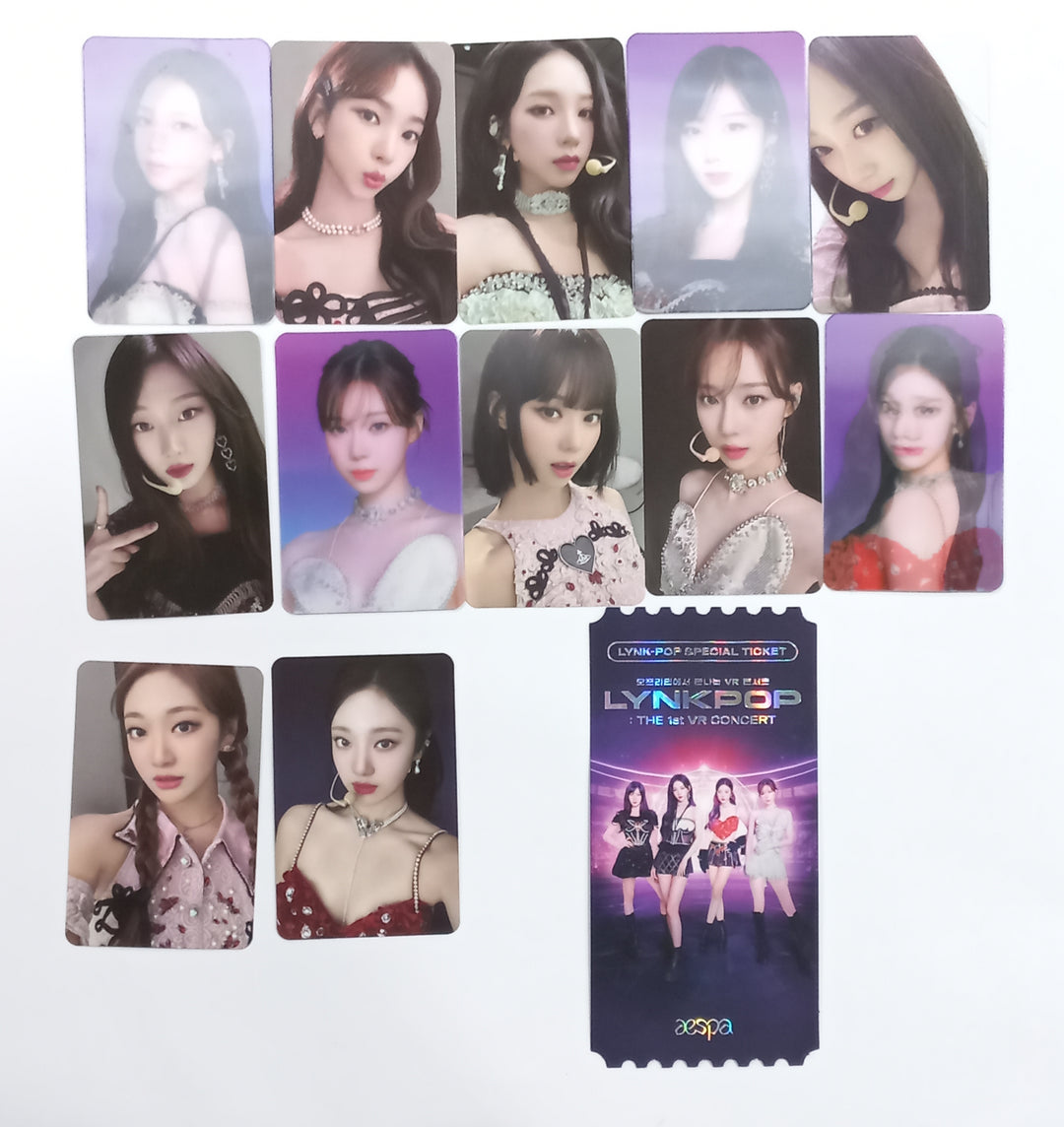Aespa "LYNKPOP : THE 1st VR CONCERT" - Ticket Event Photocard [Special Ver.] [23.10.27] - HALLYUSUPERSTORE