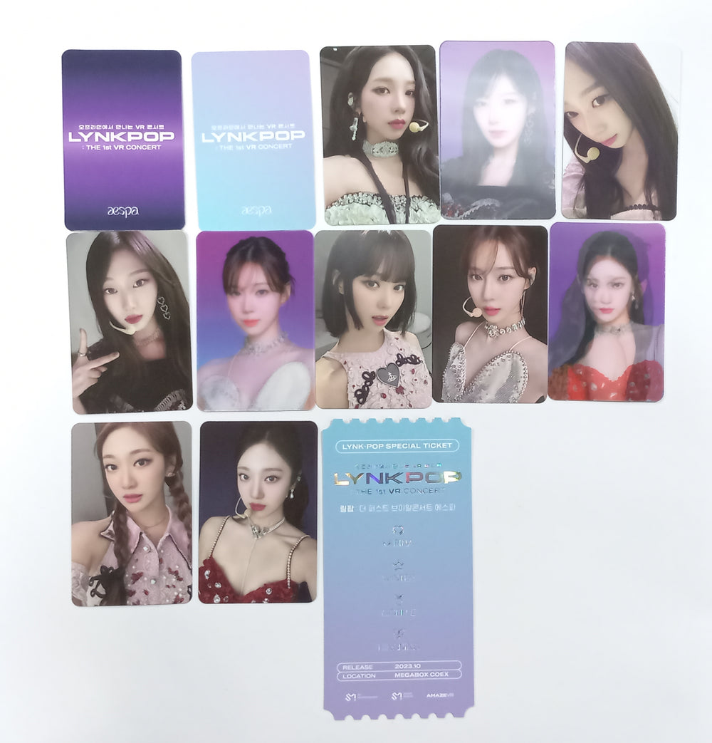 Aespa "LYNKPOP : THE 1st VR CONCERT" - Ticket Event Photocard [Special Ver.] [23.10.27] - HALLYUSUPERSTORE