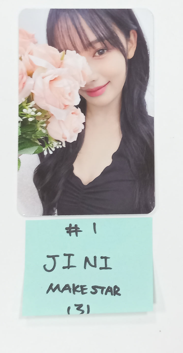 JINI "An Iron Hand In A Velvet Glove" - Makestar Fansign Event Photocard, 2 Cut Photo Round 2 [23.10.27] - HALLYUSUPERSTORE