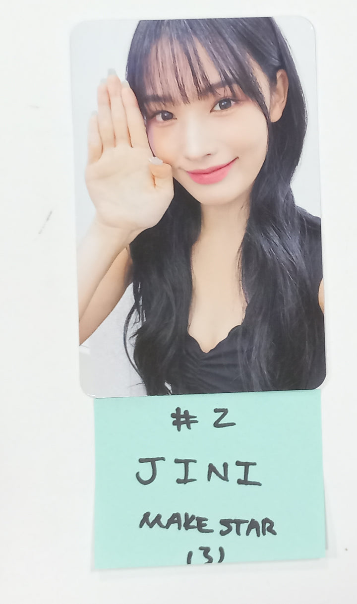 JINI "An Iron Hand In A Velvet Glove" - Makestar Fansign Event Photocard, 2 Cut Photo Round 2 [23.10.27] - HALLYUSUPERSTORE