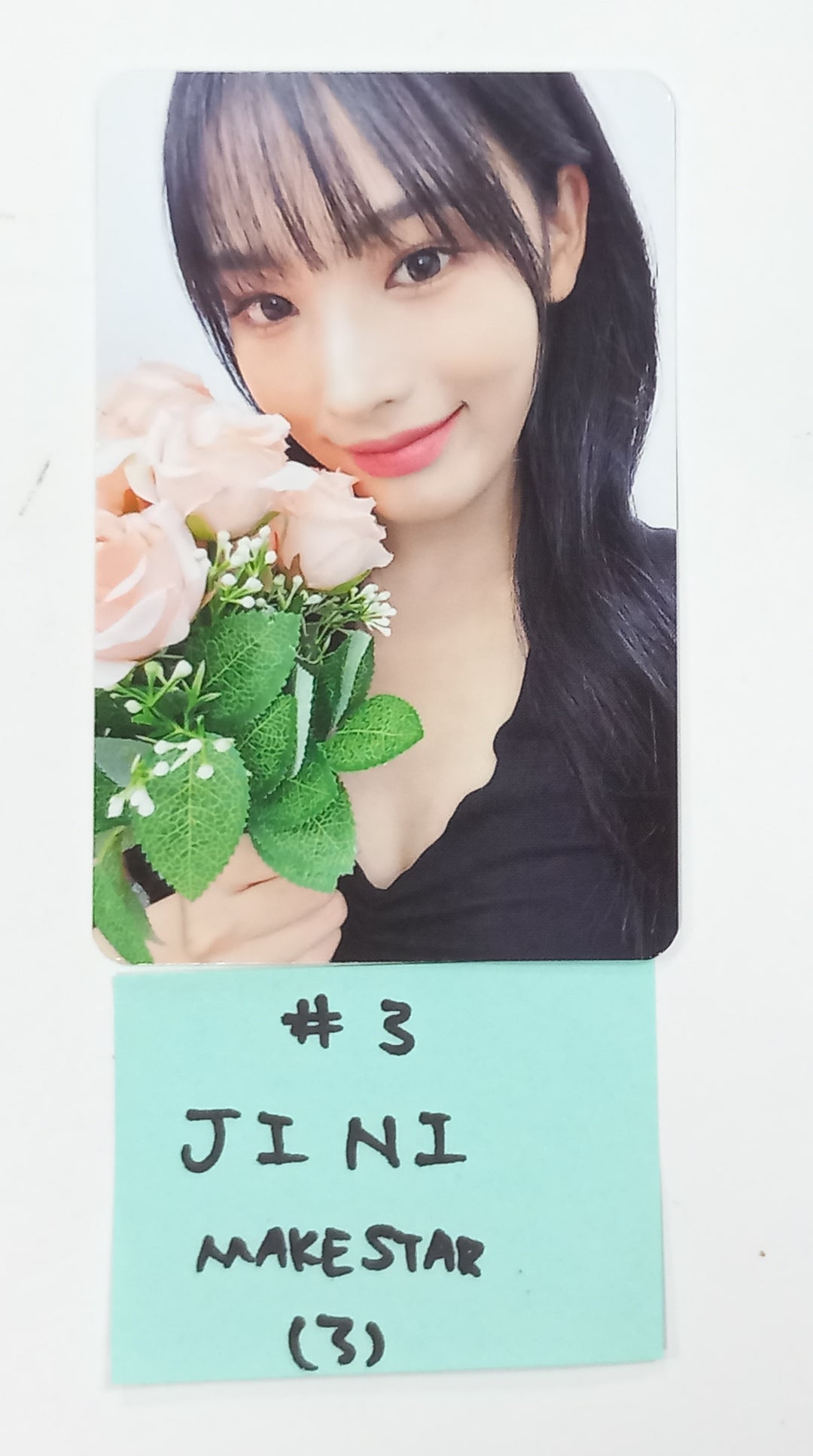 JINI "An Iron Hand In A Velvet Glove" - Makestar Fansign Event Photocard, 2 Cut Photo Round 2 [23.10.27] - HALLYUSUPERSTORE