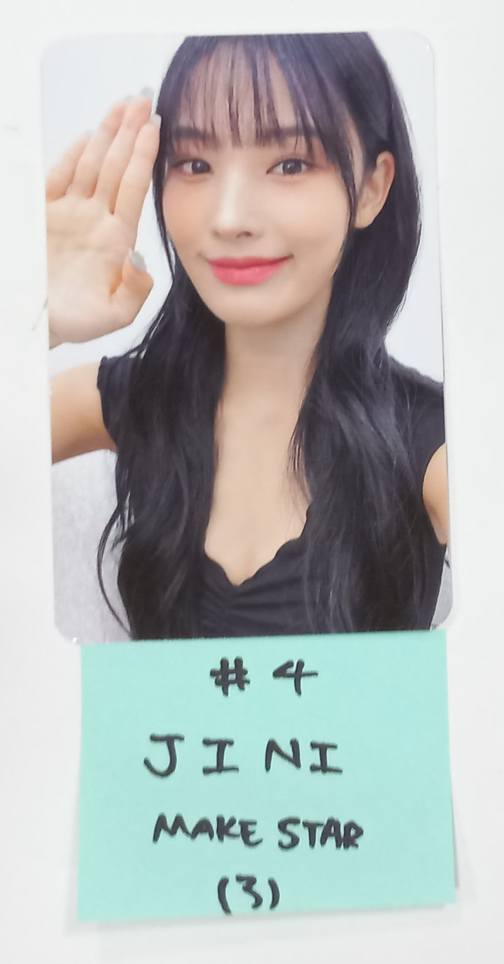 JINI "An Iron Hand In A Velvet Glove" - Makestar Fansign Event Photocard, 2 Cut Photo Round 2 [23.10.27] - HALLYUSUPERSTORE
