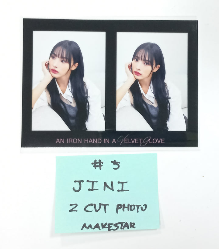 JINI "An Iron Hand In A Velvet Glove" - Makestar Fansign Event Photocard, 2 Cut Photo Round 2 [23.10.27] - HALLYUSUPERSTORE