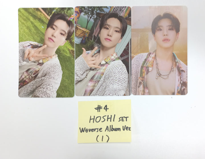 Seventeen - "Seventeenth Heaven" - Official Photocards Set (3EA) [Weverse Album ver.] [23.10.27] (Restocked 11/6) - HALLYUSUPERSTORE