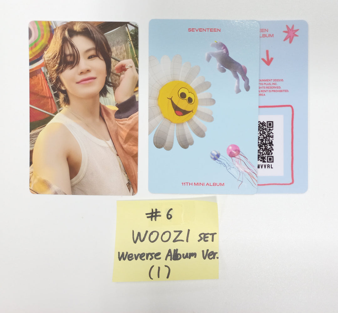 Seventeen - "Seventeenth Heaven" - Official Photocards Set (3EA) [Weverse Album ver.] [23.10.27] (Restocked 11/6) - HALLYUSUPERSTORE