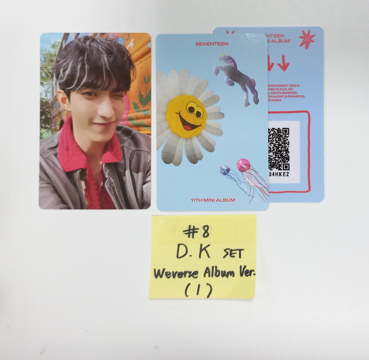 Seventeen - "Seventeenth Heaven" - Official Photocards Set (3EA) [Weverse Album ver.] [23.10.27] (Restocked 11/6) - HALLYUSUPERSTORE