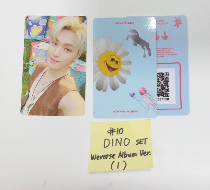 Seventeen - "Seventeenth Heaven" - Official Photocards Set (3EA) [Weverse Album ver.] [23.10.27] (Restocked 11/6) - HALLYUSUPERSTORE