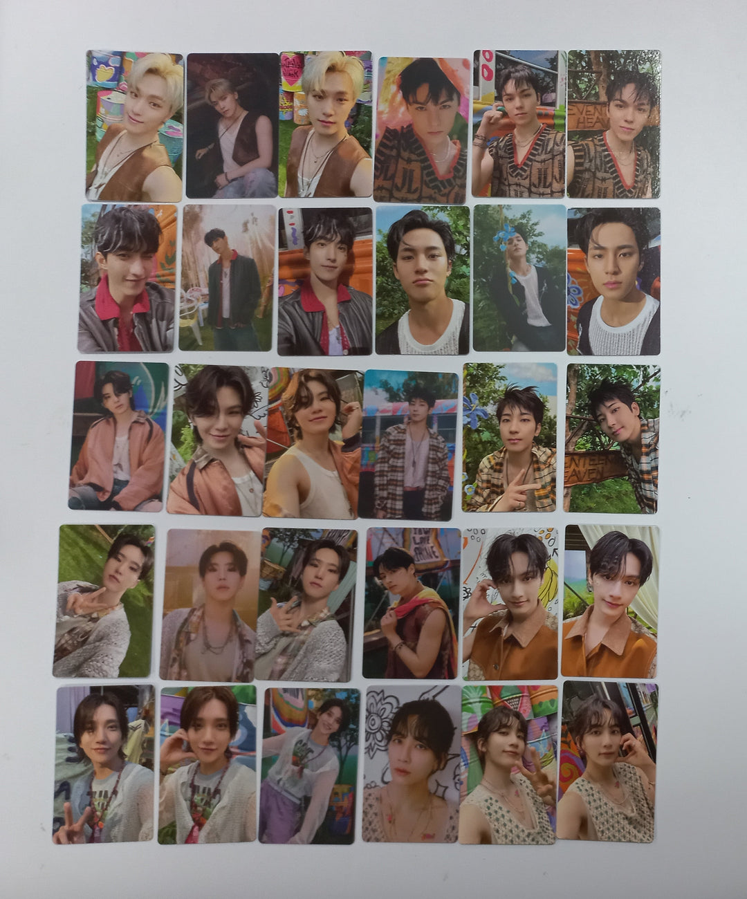 Seventeen - "Seventeenth Heaven" - Official Photocards Set (3EA) [Weverse Album ver.] [23.10.27] (Restocked 11/6) - HALLYUSUPERSTORE