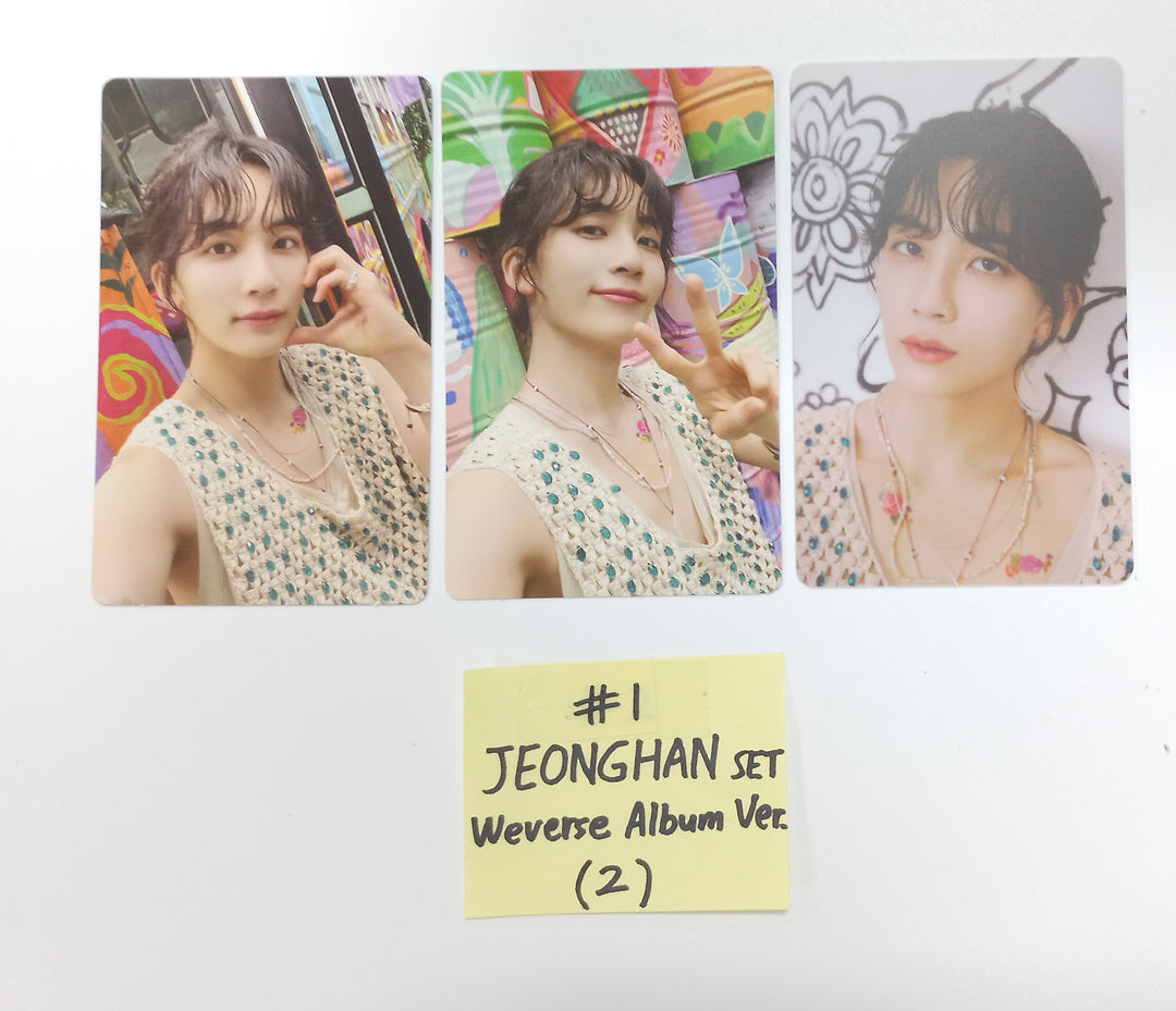 Seventeen - "Seventeenth Heaven" - Official Photocards Set (3EA) [Weverse Album ver.] [23.10.27] (Restocked 11/6) - HALLYUSUPERSTORE