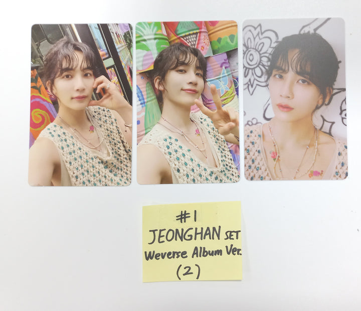 Seventeen - "Seventeenth Heaven" - Official Photocards Set (3EA) [Weverse Album ver.] [23.10.27] (Restocked 11/6) - HALLYUSUPERSTORE