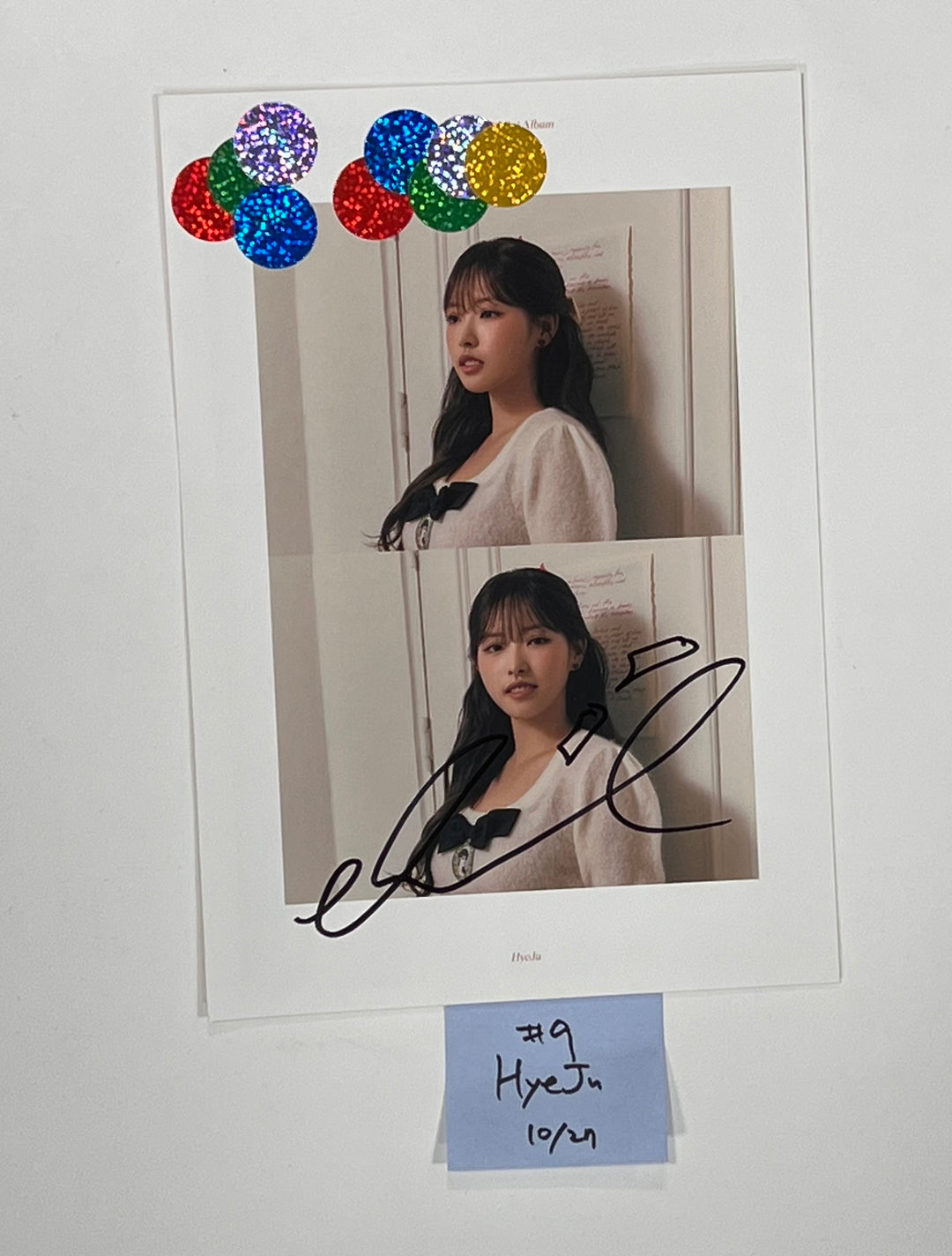 Loossemble "Loossemble" - A Cut Page From Fansign Event Album [23.10.27] - HALLYUSUPERSTORE