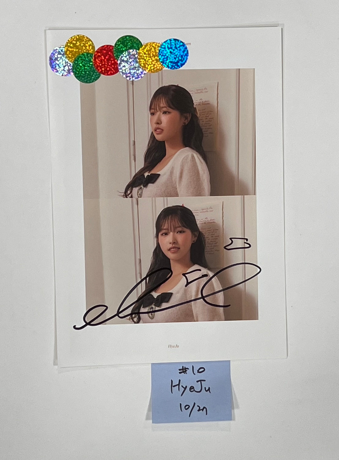 Loossemble "Loossemble" - A Cut Page From Fansign Event Album [23.10.27] - HALLYUSUPERSTORE