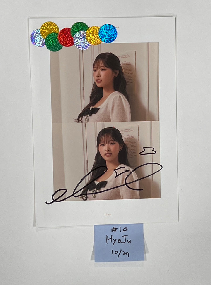 Loossemble "Loossemble" - A Cut Page From Fansign Event Album [23.10.27] - HALLYUSUPERSTORE