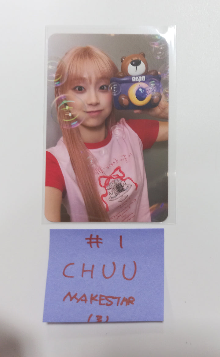 CHUU "Howl" - Makestar Fansign Event Photocard, 4 Cut Photo Round 2 [23.10.30] - HALLYUSUPERSTORE