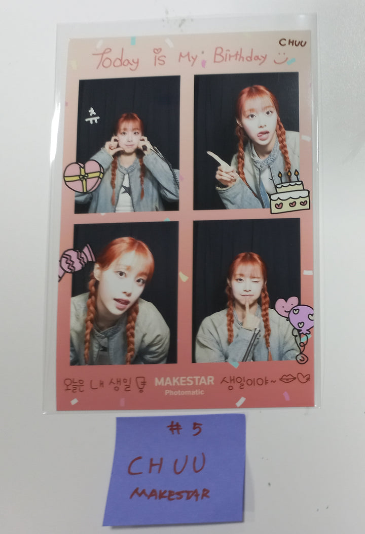 CHUU "Howl" - Makestar Fansign Event Photocard, 4 Cut Photo Round 2 [23.10.30] - HALLYUSUPERSTORE