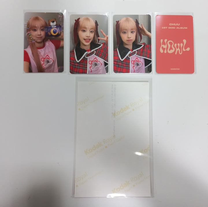 CHUU "Howl" - Makestar Fansign Event Photocard, 4 Cut Photo Round 2 [23.10.30] - HALLYUSUPERSTORE