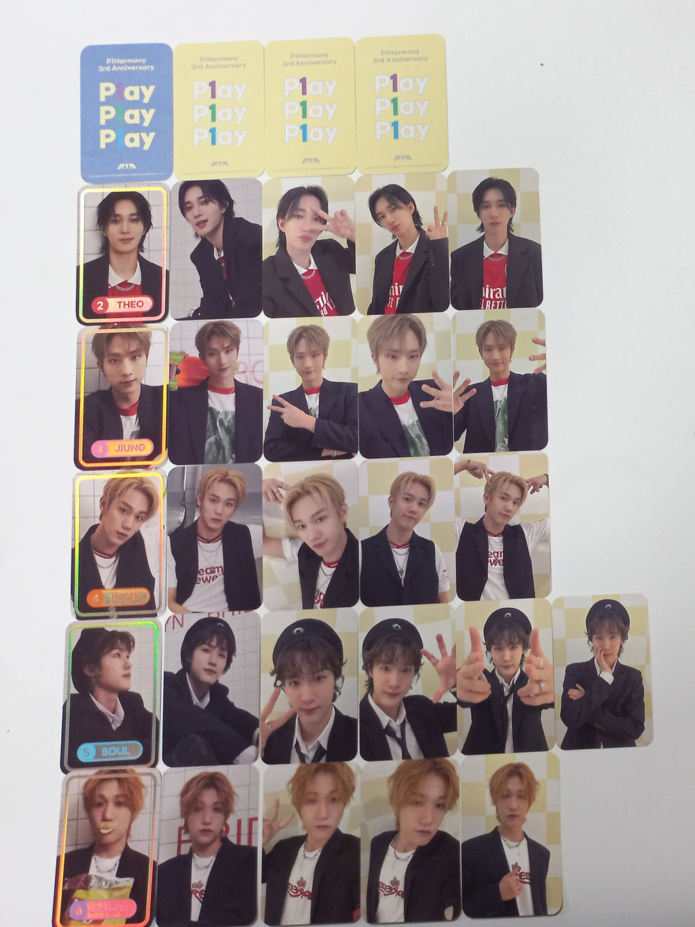 P1Harmony - 3rd Anniversary POP-UP STORE Official trading Photocard [Restocked 4/24] [23.10.30] - HALLYUSUPERSTORE