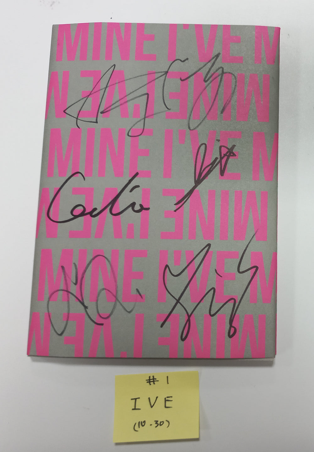IVE "I've Mine" - Hand Autographed(Signed) Promo Album [23.10.30] - HALLYUSUPERSTORE
