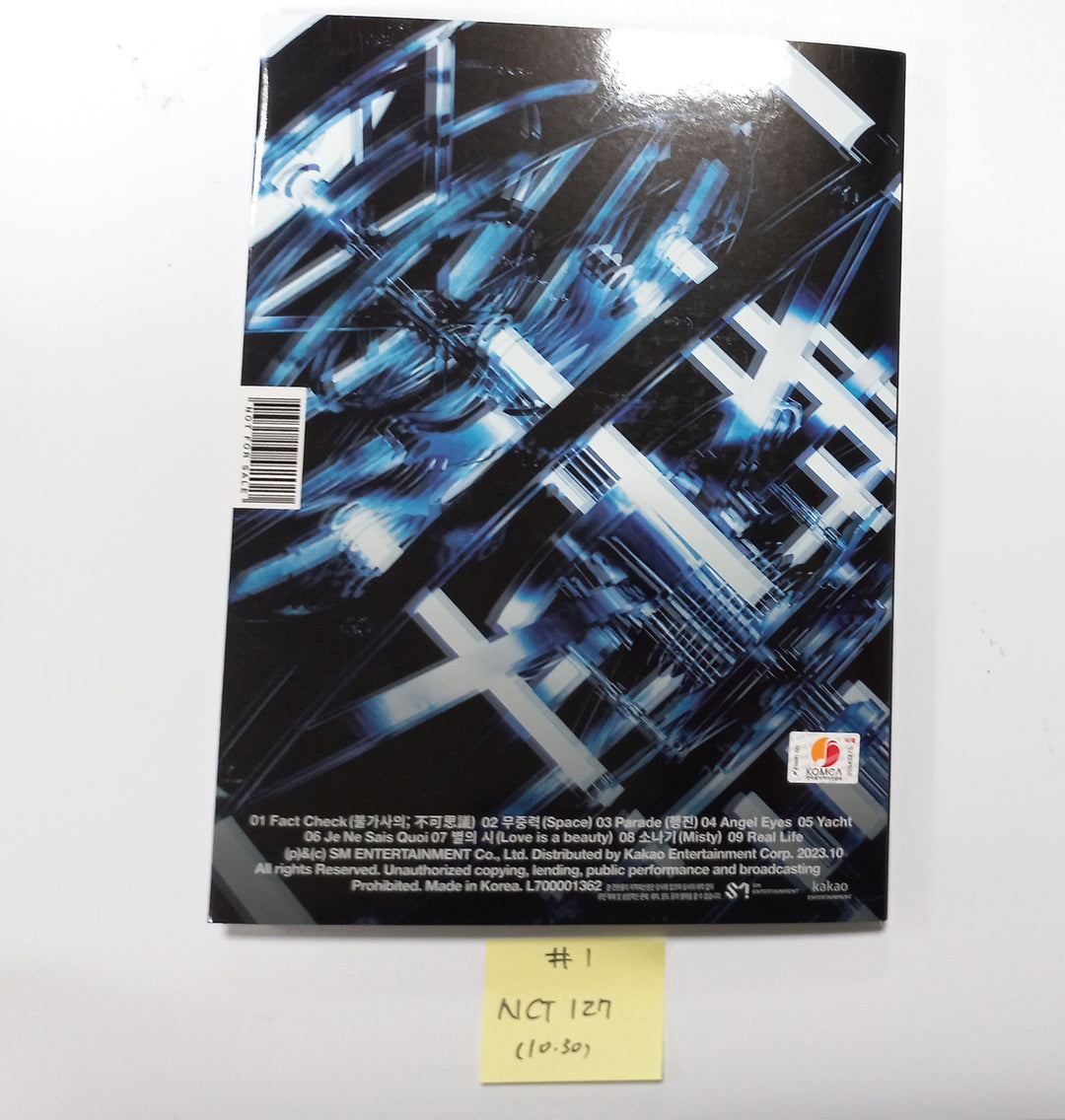 NCT 127 "Fact Check" - Hand Autographed(Signed) Promo Album - Please Read ! [23.10.30] - HALLYUSUPERSTORE