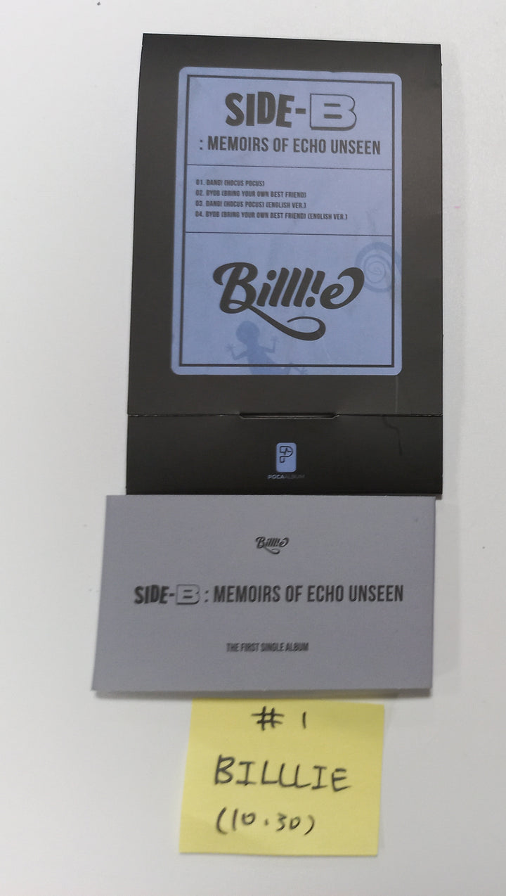 Billlie "side-B : memoirs of echo unseen" - Hand Autographed(Signed) Promo Album [Poca Ver.] [23.10.30] - HALLYUSUPERSTORE