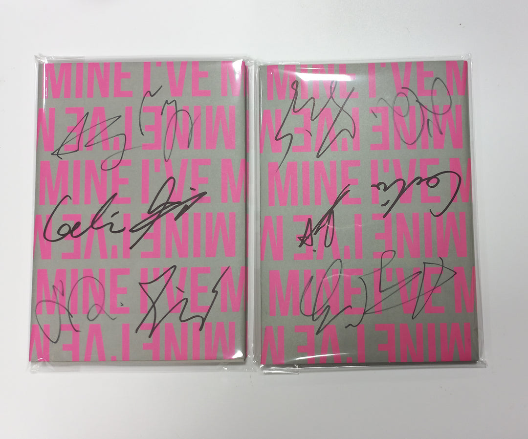 IVE "I've Mine" - Hand Autographed(Signed) Promo Album [23.10.30] - HALLYUSUPERSTORE