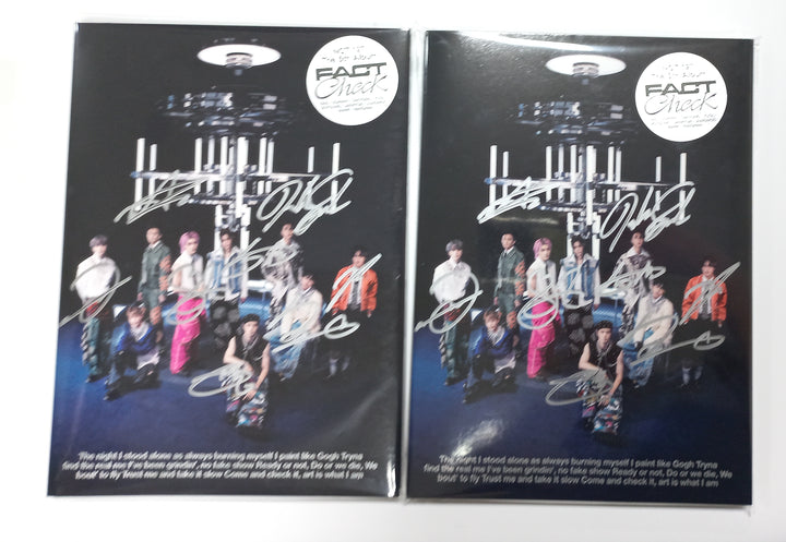 NCT 127 "Fact Check" - Hand Autographed(Signed) Promo Album - Please Read ! [23.10.30] - HALLYUSUPERSTORE