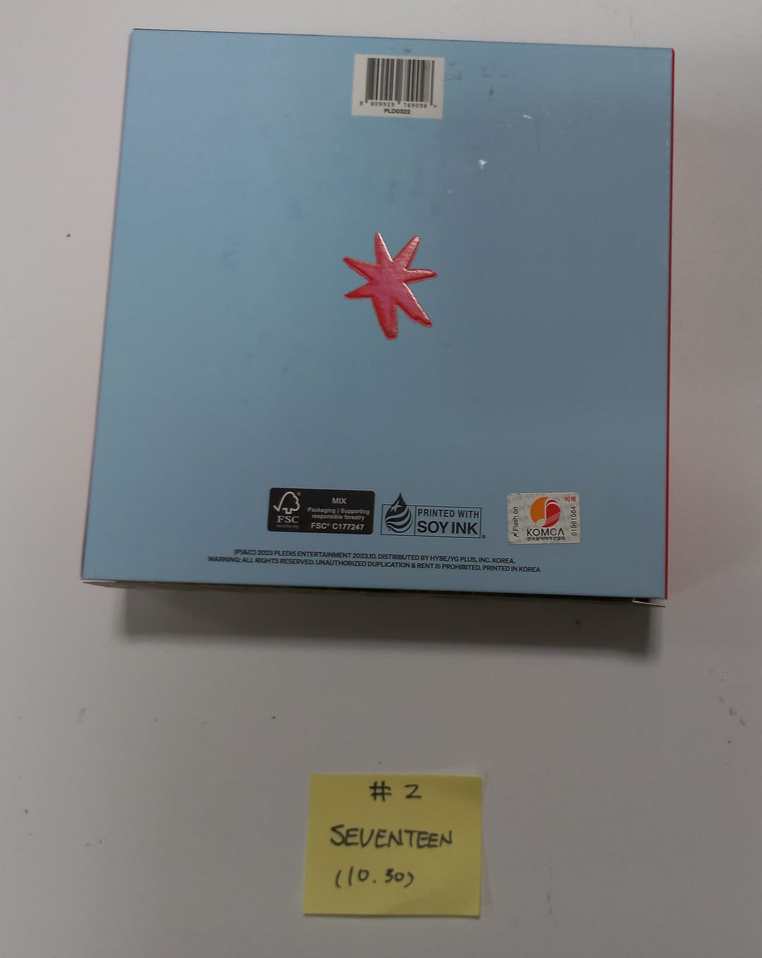 Seventeen - "Seventeenth Heaven" - Hand Autographed(Signed) Promo Album [23.10.30] - HALLYUSUPERSTORE