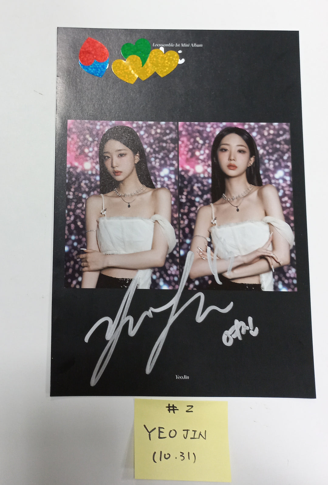 Loossemble "Loossemble" - A Cut Page From Fansign Event Album [23.10.31] - HALLYUSUPERSTORE
