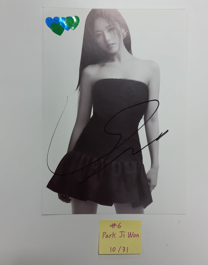 Fromis_9 "Unlock My World" - A Cut Page From Fansign Event Album [23.10.31] - HALLYUSUPERSTORE