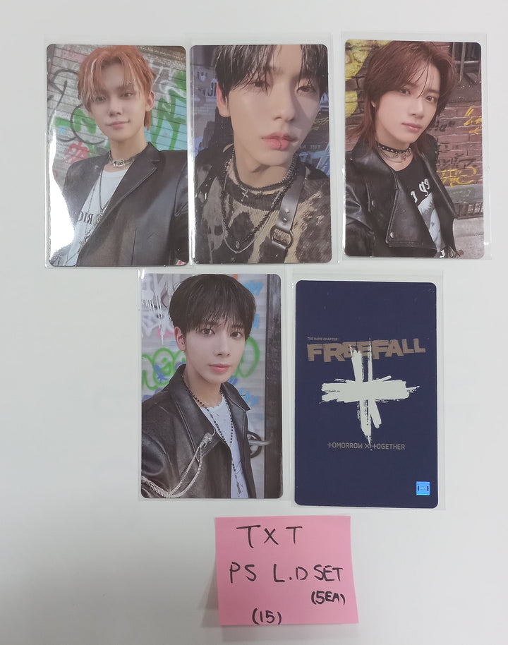 TXT "FREEFALL" - [Soundwave, M2U, Powerstation] Lucky Draw Event Photocards Set (5EA) Round 2 [23.11.03] - HALLYUSUPERSTORE