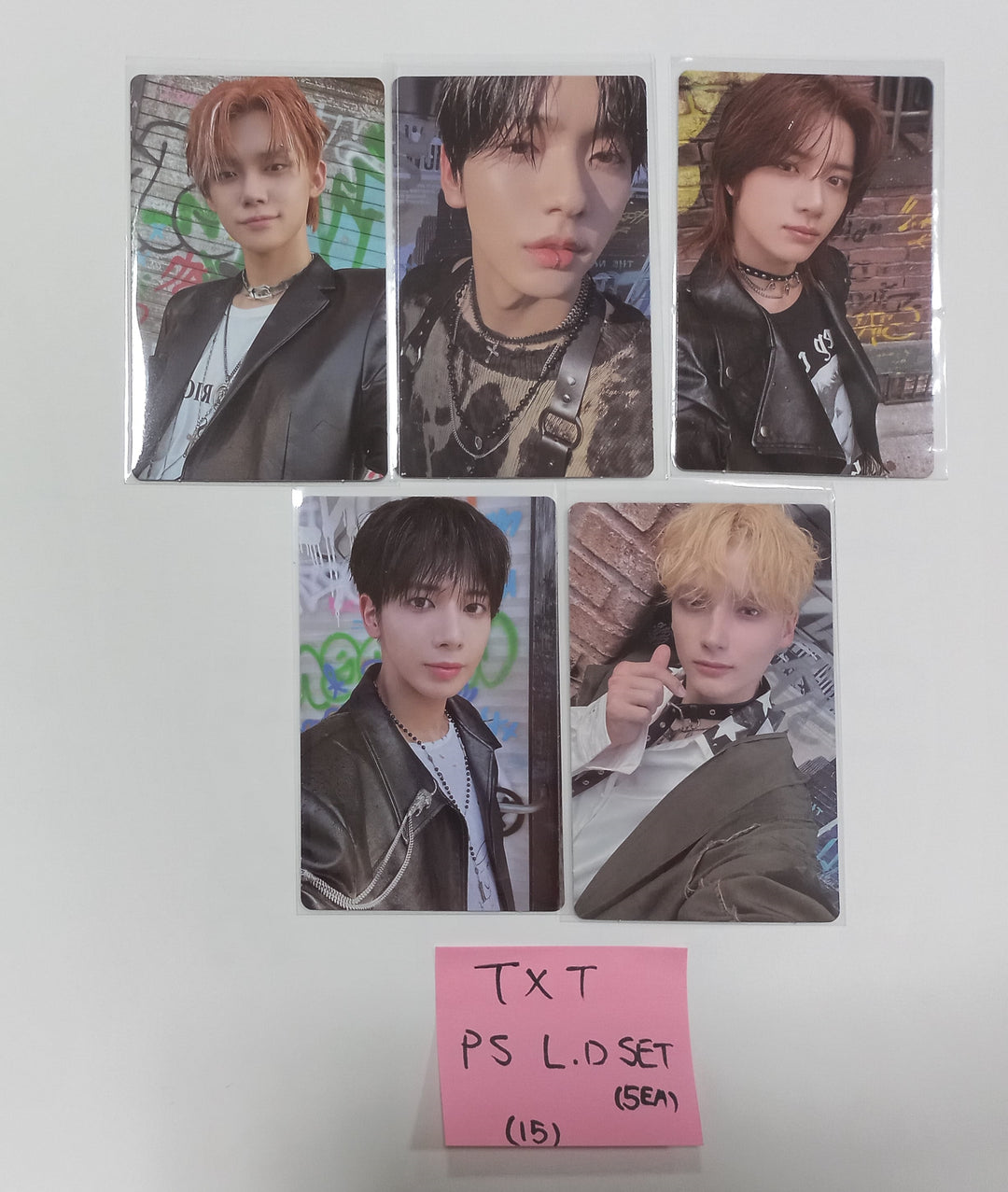 TXT "FREEFALL" - [Soundwave, M2U, Powerstation] Lucky Draw Event Photocards Set (5EA) Round 2 [23.11.03] - HALLYUSUPERSTORE