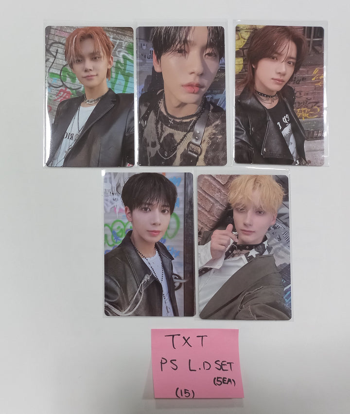 TXT "FREEFALL" - [Soundwave, M2U, Powerstation] Lucky Draw Event Photocards Set (5EA) Round 2 [23.11.03] - HALLYUSUPERSTORE