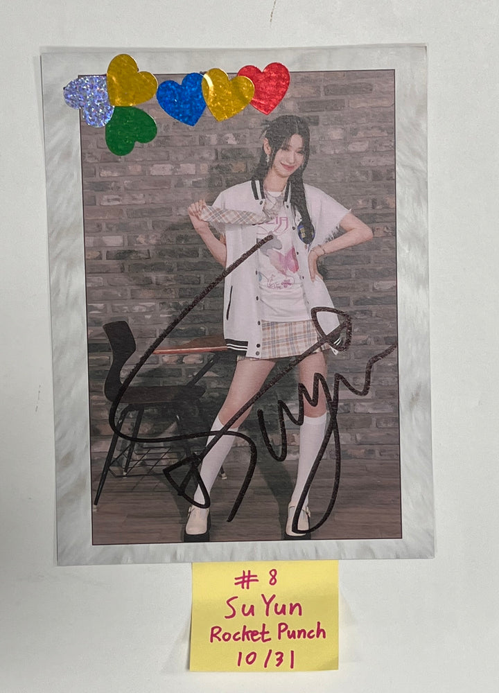 Kimsejeong, Chuu, Leechaeyeon, Kwoneunbi, Rocket Punch, StayC - A Cut Page From Fansign Event Album [23.10.31] - HALLYUSUPERSTORE