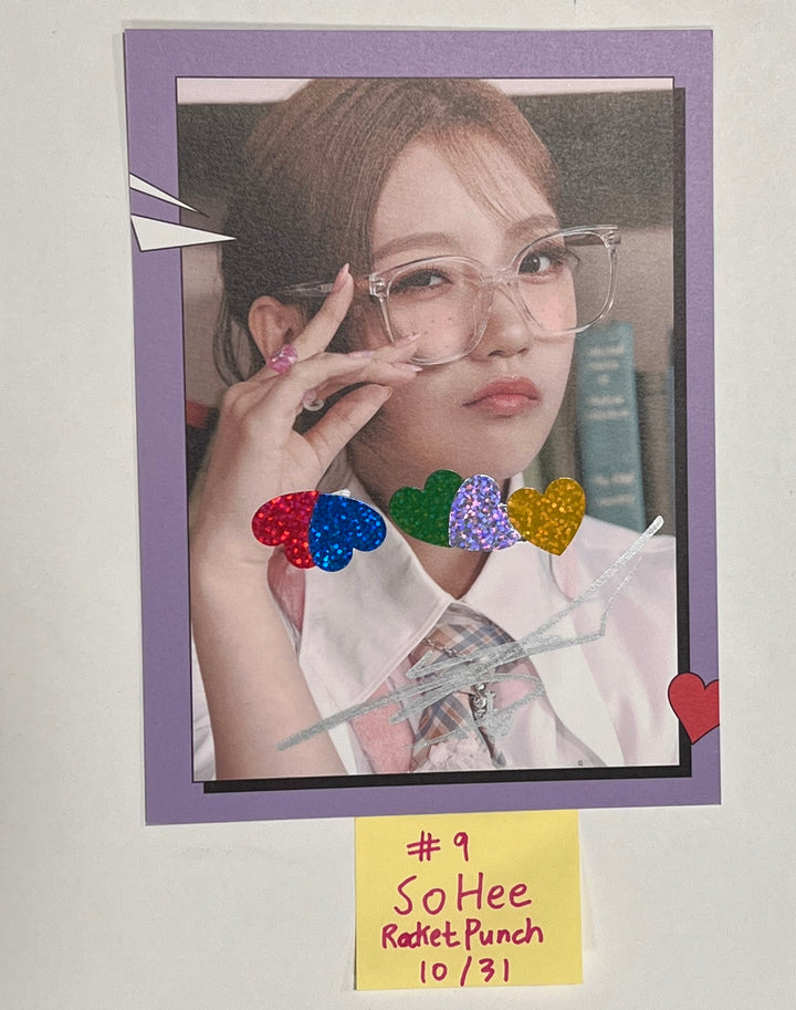 Kimsejeong, Chuu, Leechaeyeon, Kwoneunbi, Rocket Punch, StayC - A Cut Page From Fansign Event Album [23.10.31] - HALLYUSUPERSTORE