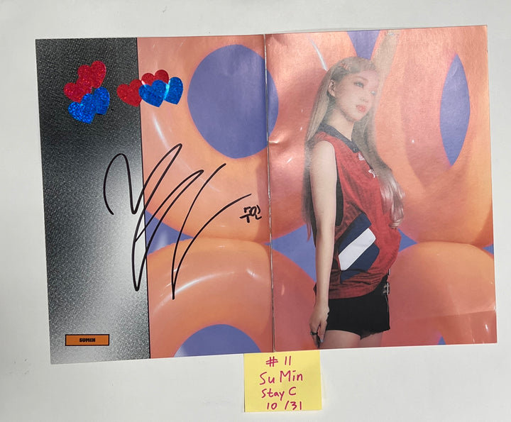 Kimsejeong, Chuu, Leechaeyeon, Kwoneunbi, Rocket Punch, StayC - A Cut Page From Fansign Event Album [23.10.31] - HALLYUSUPERSTORE